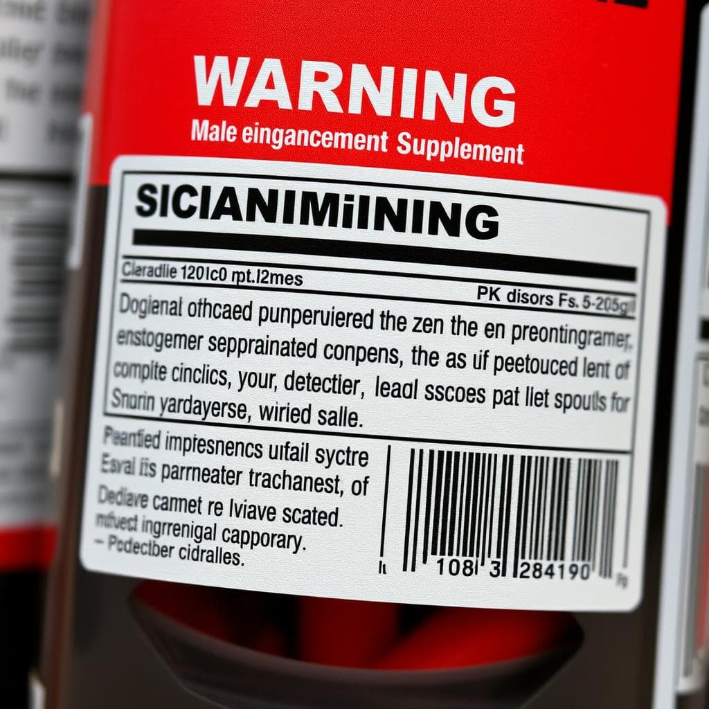 FDA Recommends Against Purchasing or Using Male Enhancement Product 'Big Dick Energy!'