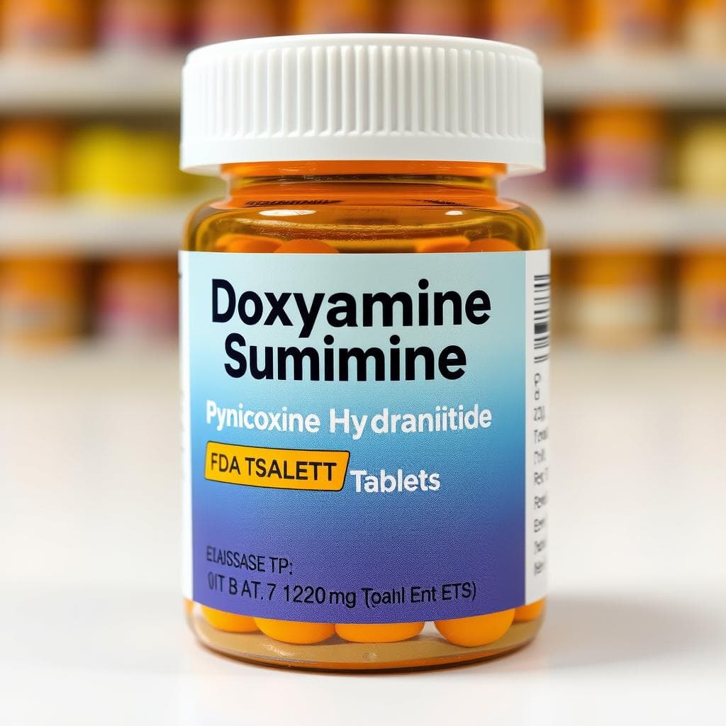FDA、ドキシラミン硫酸塩とピリドキシン塩酸塩に関する発表