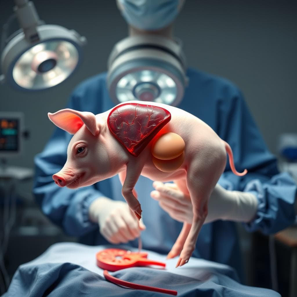 첫 번째 돼지 간·신장 이식, 장기 부족에 새로운 길을 열다: 이종 장기 이식(Xenotransplantation) 아키텍처 기반 초급성 면역 거부 차단 및 차세대 유전체 교정 돼지 장기 플랫폼