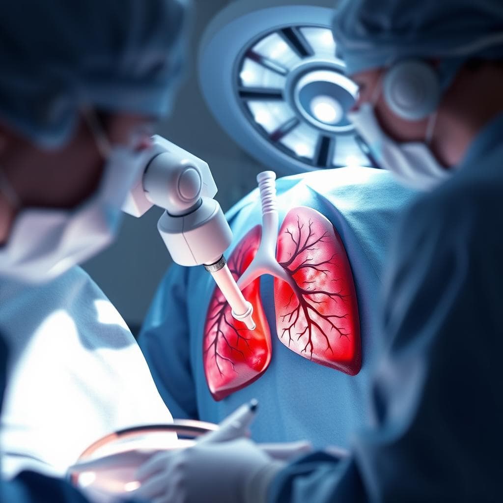 상하이 흉부 병원, 선행 면역요법 후 '다빈치' 로봇 폐엽절제술 성공률 평가 다기관 임상 돌입
