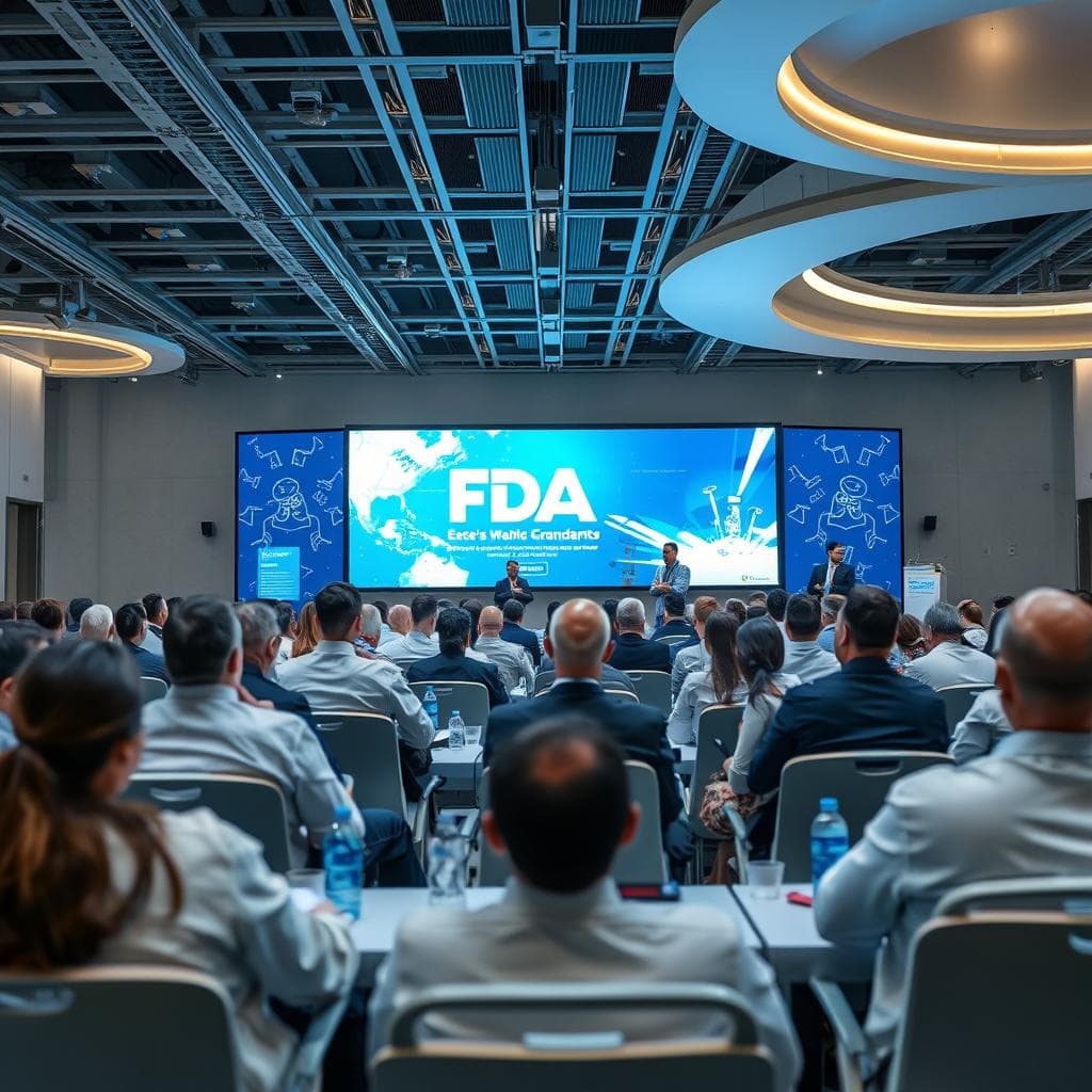FDA, REdI 2026서 AI 신약개발 및 QMSR 의료기기 통합 규제 가이드를 발표했습니다.