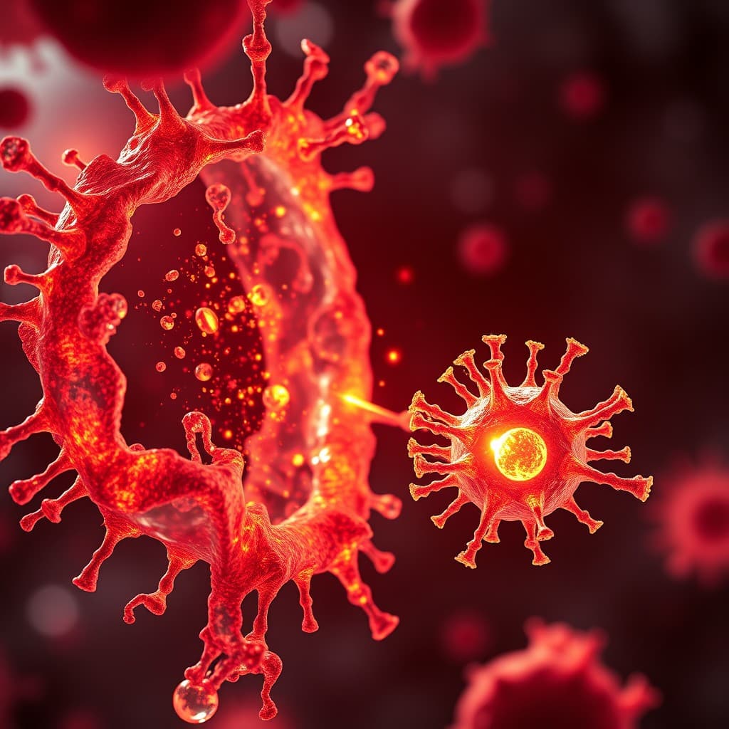 바이러스 단백질 분해 효소를 역이용해 감염 세포 자폭 이끄는 mRNA 치료 기술 등장