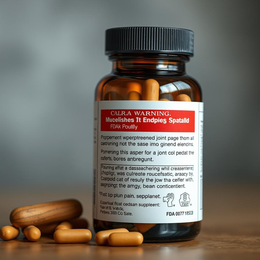 FDA、未申告成分が検出されたナチュラルメキシカンストア流通の関節痛補助剤RM Joeに対し警告