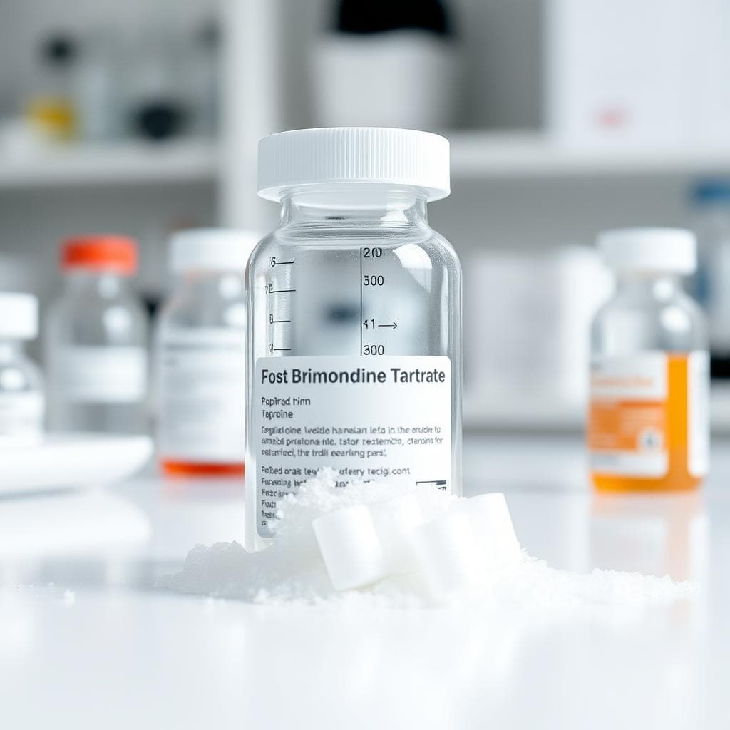 브리모니딘 타트레이트, FDA 승인 발표