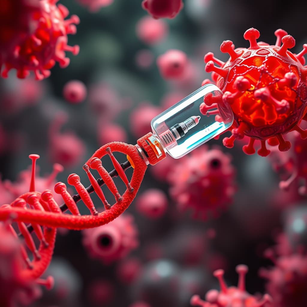 극소량 자가증폭 mRNA 백신, HPV16 종양 마우스에서 91% 생존율 달성